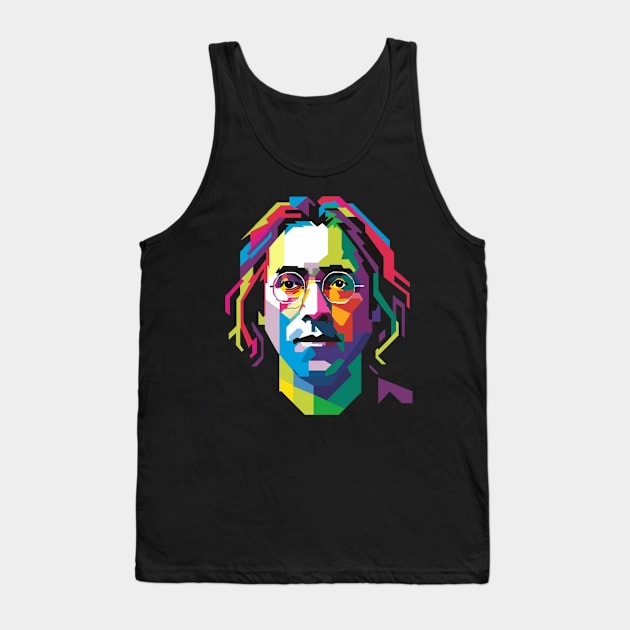 John Lennon WPAP Tank Top by Aldrvnd